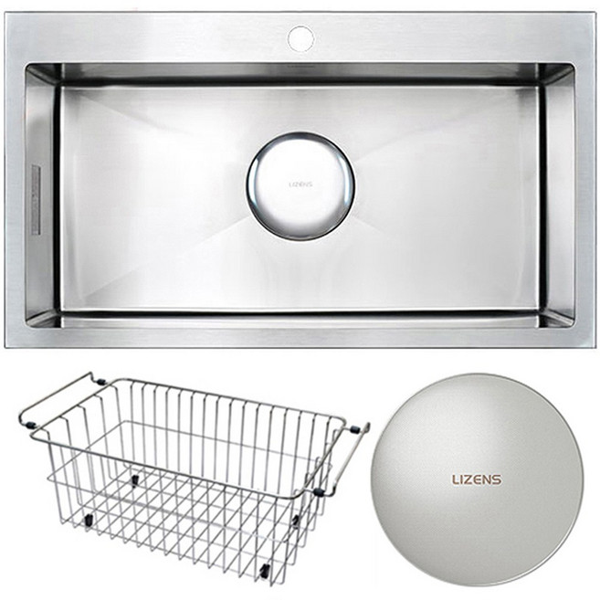 리젠스 사각싱크볼 GQE9803엠보 리폼볼 세트 싱크볼교체, 1세트