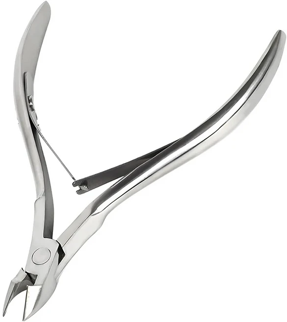 전문가용 큐티클 니퍼 손톱 니퍼 가위 매니큐어 푸셔 페디큐어 집게 각질 제거기 손톱 큐티클 재성장 도구, 03 1pcs