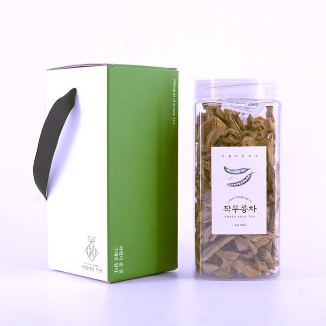무농약 작두콩차 선물 티세트 명절 답례품 건강차 선물세트, 1구상자+작두콩차120g, 1개