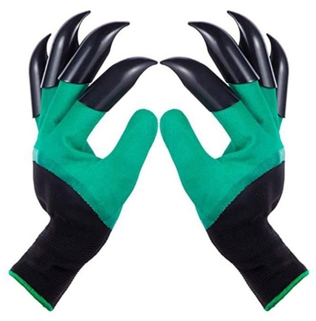 원예 조경 농사 분갈이 양손 갈퀴 장갑 DD-10746, 1개