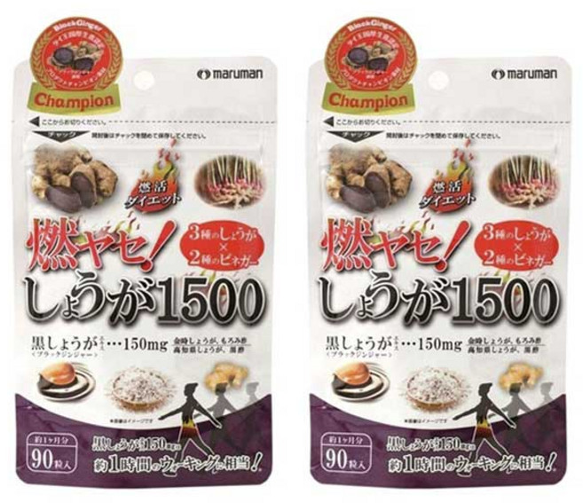 마루만 모야세! 생강 1500, 2개, 90정