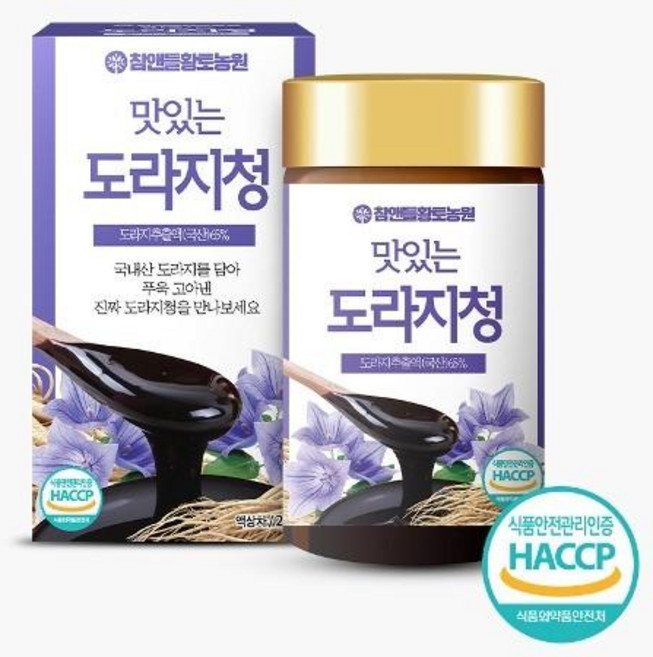 참앤들황토농원 맛있는 도라지청, 250g, 1개입, 1개