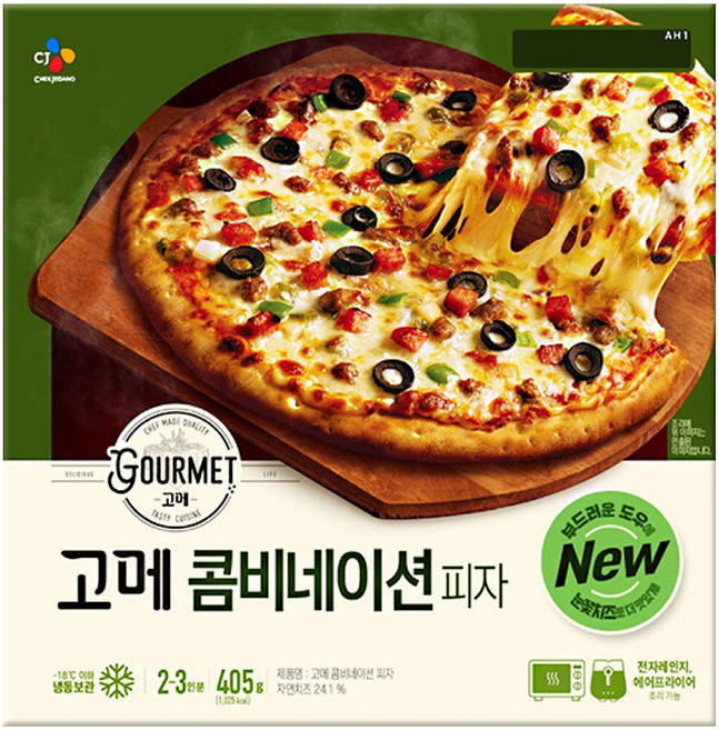 CJ제일제당 [CJ제일제당] 고메 클래식 콤비네이션 피자 405g x 5개