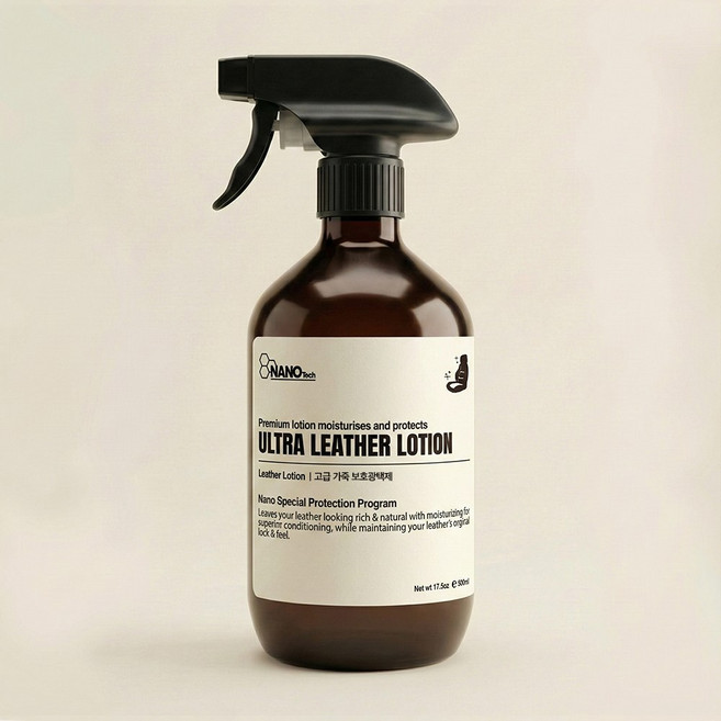 나노텍 ULTRA LEATHER LOTION 가죽보호제, 1개, 520ml