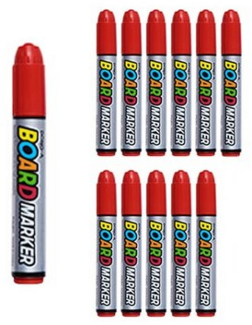 동아 보드마카, 빨강, 12개