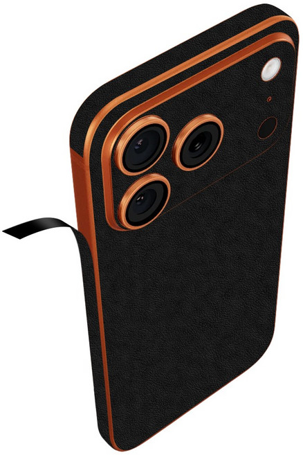 페블 레더패턴 측후면 사이드 분리형 보호필름, 1개