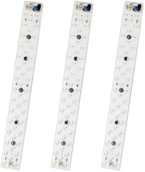 FPL 55W 대체용 LED 30W 3개입 LED 리폼 모듈 램프 플리커프리 형광등 교체 방등 거실등 조명, 1세트, 주백색