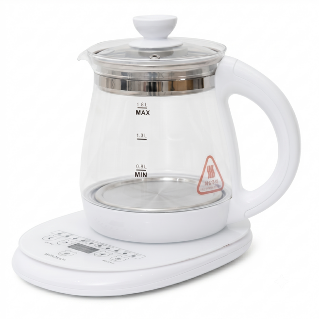 홀리 분유포트 1.8L 전기티포트, 화이트WLY-002