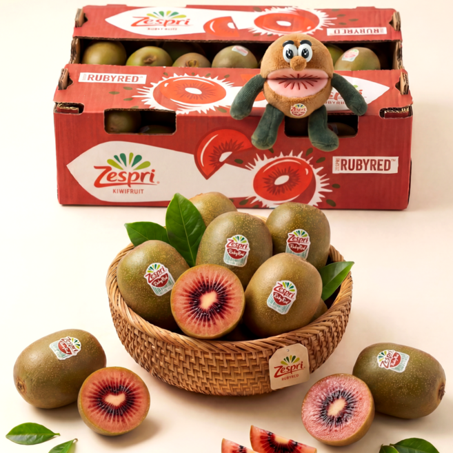 [서진수입사] 특품 제스프리 루비 레드키위, 1박스, 800g 내외 (10과 내외)