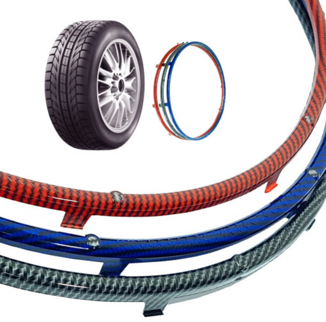 휠마운트 휠 가드 휠 커버 보호 프로텍터, 휠세이버_옐로우, 16인치 x 4P, 1개