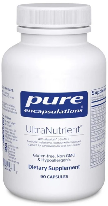 Pure Encapsulations 울트라뉴트리언트 멀티 비타민 90정 2팩, 2개 - 쿠팡