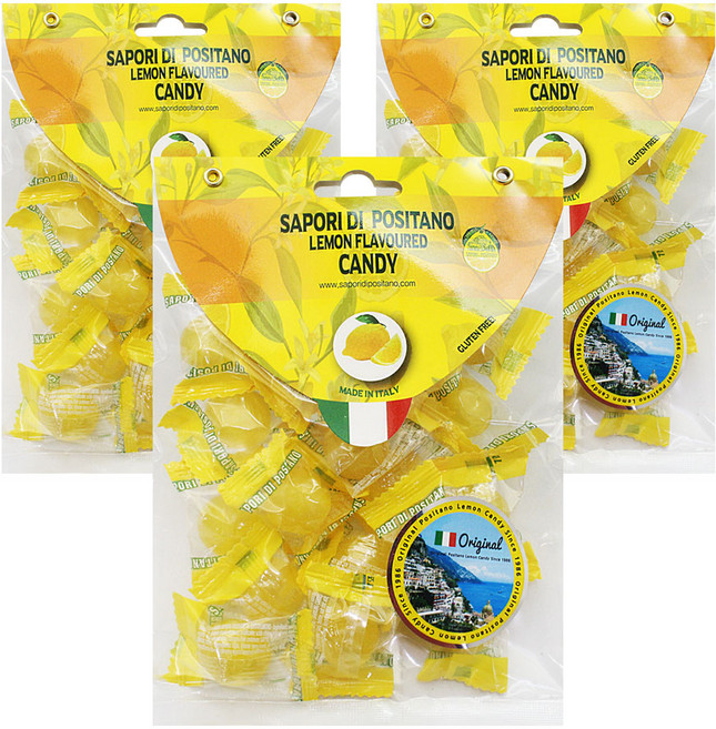 포지타노 레몬사탕 캔디 125gx3개 입덧캔디, 125g, 3개