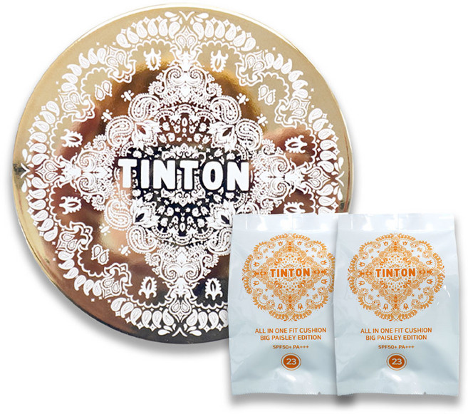 틴톤 대왕 볼륨쿠션 본품1개+리필x 2개 22g, 대왕 볼륨쿠션 23호본품+리필x2개(케이스랜덤)), 1개, 대왕 볼륨쿠션 23호본품+리필x2개 (케이스랜덤)