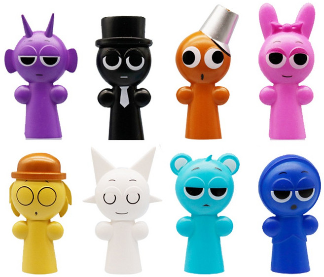 스프런키 sprunki 연필꽂이 세트, 1세트, A