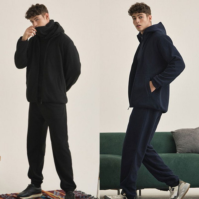 리베레츠 남성플리스기모트레이닝3종세트