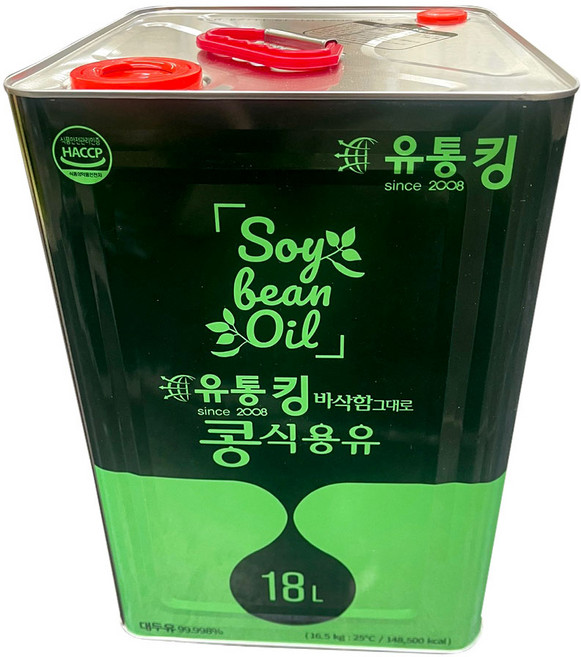 유통킹 마자킹 콩식용유, 18L, 1개
