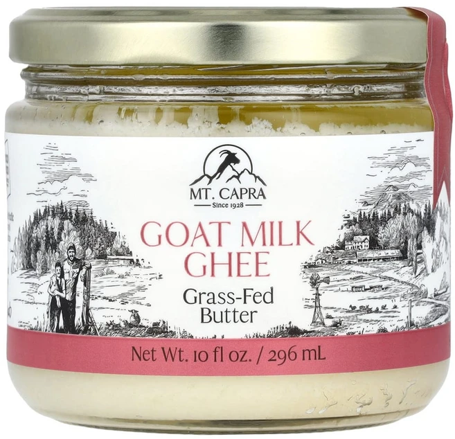 마운틴카프라 염소 밀크 기 목초 사육 버터 296ml(10fl oz), MTC72011, 1개, 296ml - 쿠팡