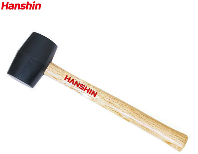 한신 층간소음 고무망치 복수 무진동 타일 목공망치, 1개, 24oz