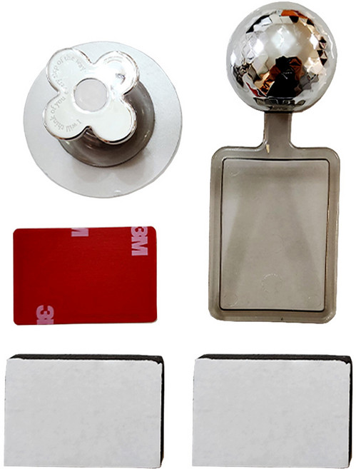 마미업 화장실 변기 커버 뚜껑 손잡이, 실버, 1개, 변기뚜껑1개+변기시트1개 (1+1)