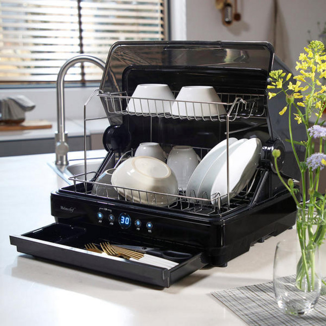 하임셰프 완전자동 음성안내 스마트 식기살균건조기, 1000시리즈 (고온열풍살균)