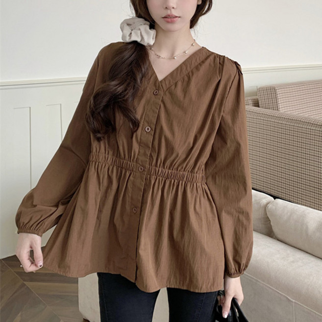 B174-2 카벨도 빅사이즈여성의류 봄가을 블라우스 44-120