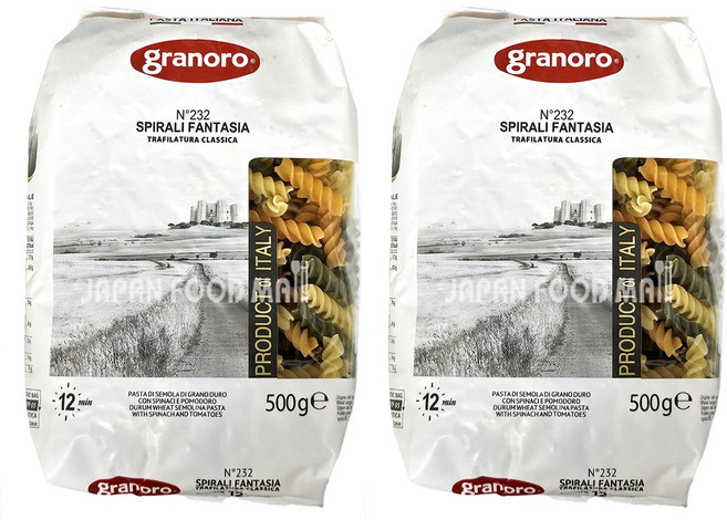 그라노로 삼색 푸질리 232 스피라리 판타지아 232, 500g, 2개