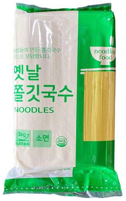 옛날쫄깃국수 3KG신갈산, 1개, 3kg
