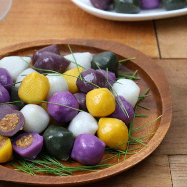 해와바다 오색송편 550g 25개 내외 자연해동 프리미엄 고급형, 3개, 500g