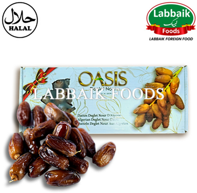 OASIS Deglet Nour Dates Without Stick 500g / 디글렛 누르 대추야자 (스틱), 1개
