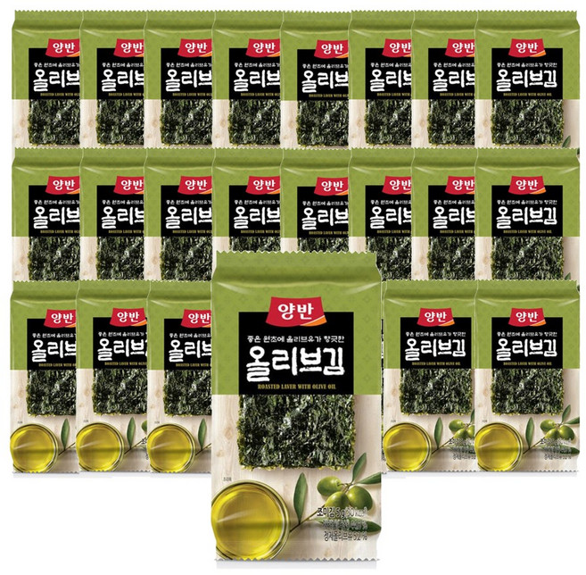 동원 양반 올리브김, 5g, 24개