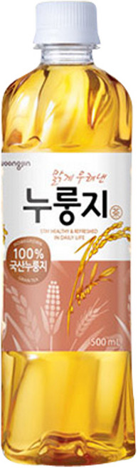 웅진 맑게 우려낸 누룽지차, 500ml, 20개