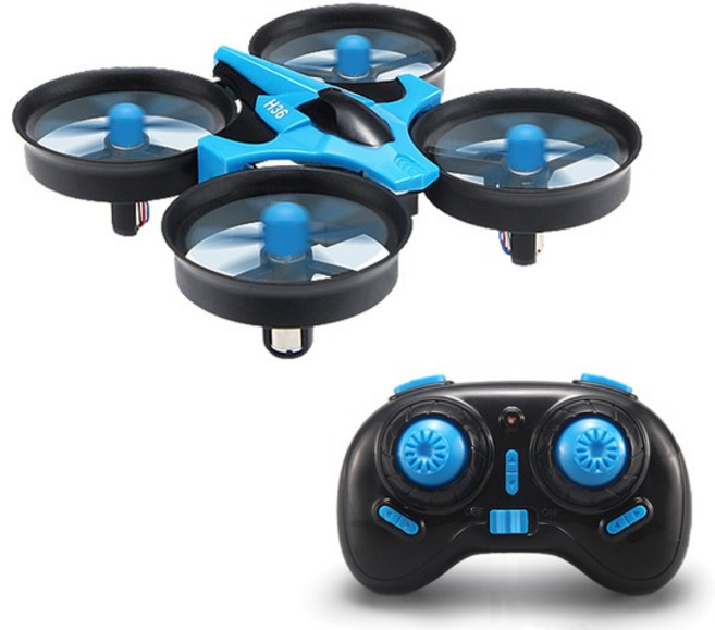 HAEYON JJRC H36 입문용 학습용 미니 드론 안전가드장착 색상랜덤, 묵인하다, 1개