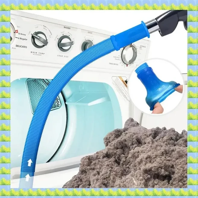 FZFZ 진공 호스 부착 건조기 벤트 클리너 키트 모든 청소기와 호환 가능 린트 제거제, 01 Blue