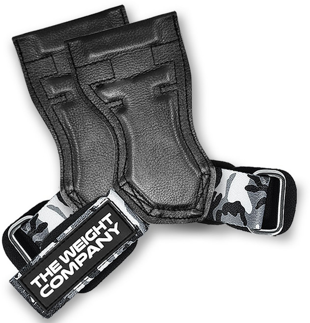 더웨이트컴퍼니 프로 그립 좌우 세트, 블랙카모, 1세트