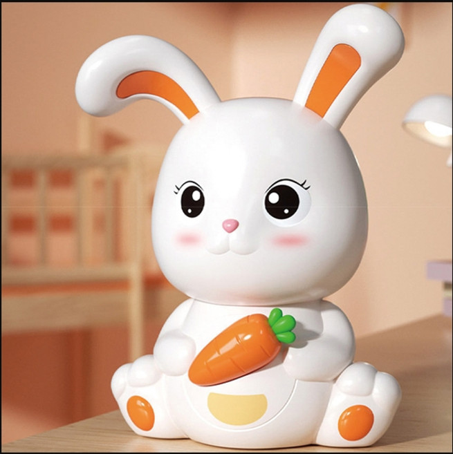 FOOI 예쁜 당근열쇠 토끼저금통 귀여운금고, 단독옵션