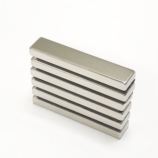 제이스샷 NS 50x10x5T 네오디움 블럭자석 [제이스마그네트], 6개