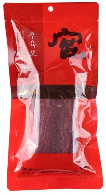 궁 우육포 오리지널 100g, 6개