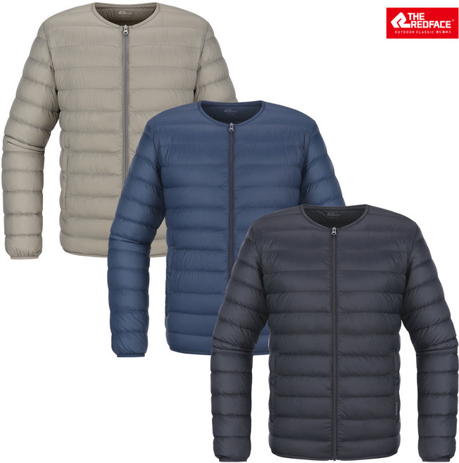 레드페이스 레드페이스 남성 소프트라운드다운재킷 REWMJKF24611