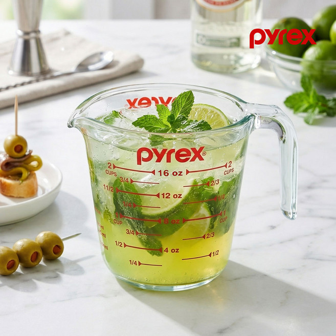 파이렉스 계량컵 500ml, 없음