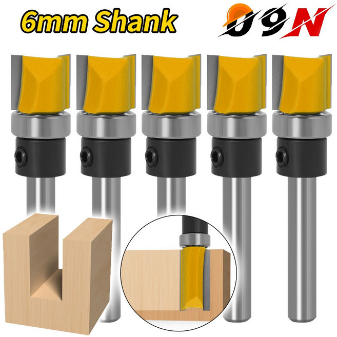 공구엔 트리머날 트리머비트, 옵션4번 하부베어링비트 11mm, 5개