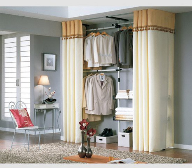 [가화행거]수납선반3단옷걸이드레스룸행거LB3320SD, 오렌지