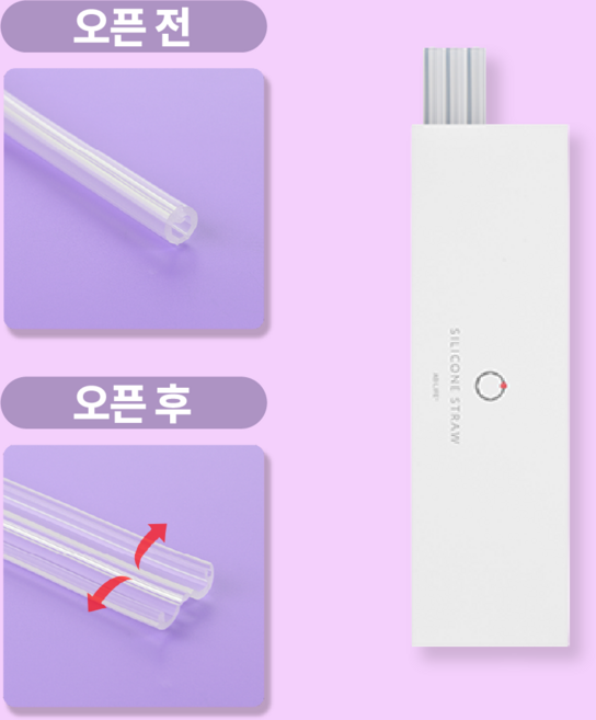 에이비라이프 스탠리 스타벅스 텀블러 호환 빨대 22cm 투명3개, 1세트, 3개