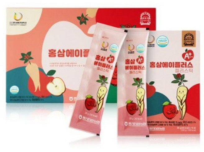 황풍정 홍삼에이플러스젤리스틱, 1개, 600g