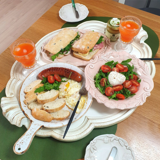 세자티니 왕특대 구름 쟁반, 1개