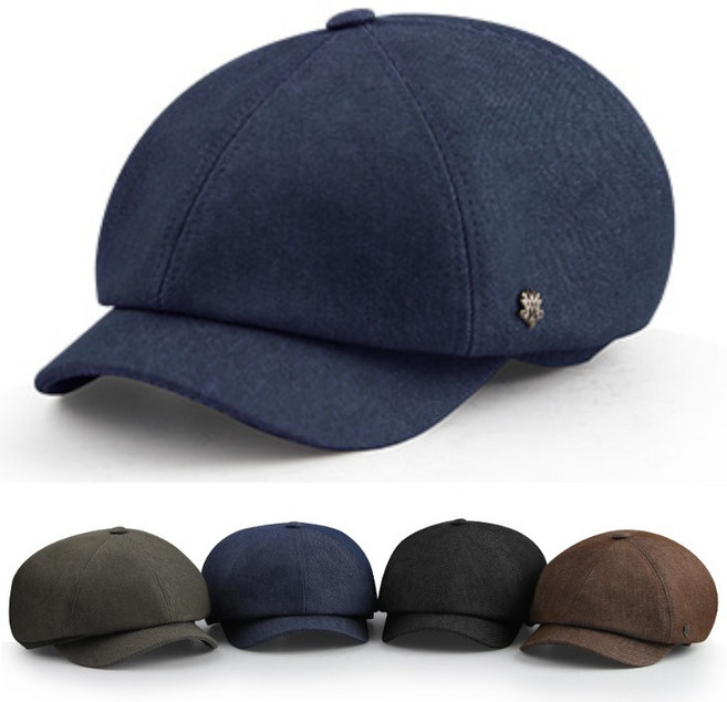 빅사이즈 데님 헌팅캡 대두베레모 큰머리모자