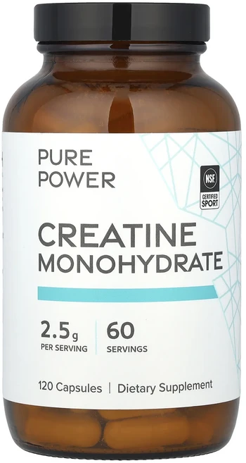 새해 건강을 선물하세요 Dr. Mercola 크레아틴 일수화물 캡슐 120정(캡슐 1정당 1.25g) 특별관리진행, DrMercola크레아틴일수화물캡슐120정캡슐1정당12 - 쿠팡