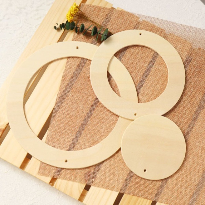 키득키득 나무리스틀 원형 세트, 10개, 단일