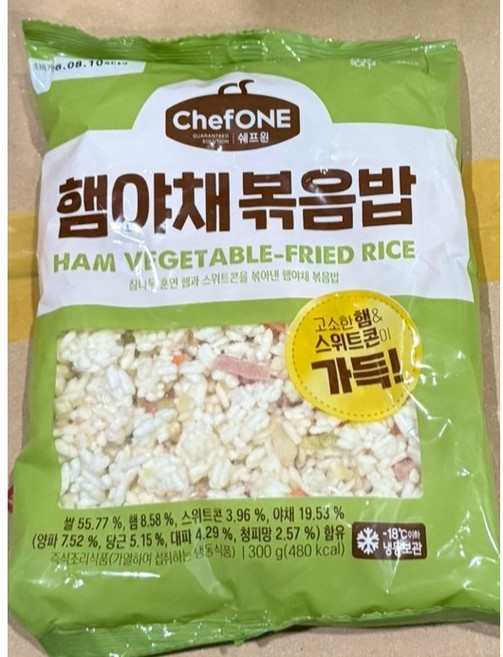 쉐프원 햄야채볶음밥 300g, 20개
