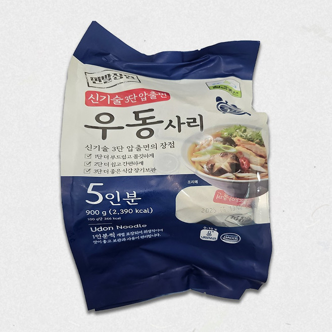 칠갑농산 우동사리, 900g, 1개