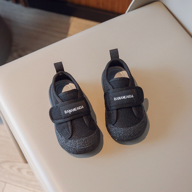 Annie 兒童透氣網面學步機能鞋，休閒運動寶寶童鞋